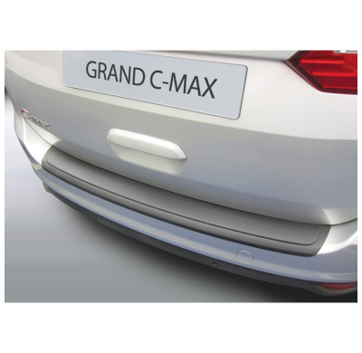 Protector Paragolpes Trasero Abs Ford Grand C-Max 6/2015- Negro