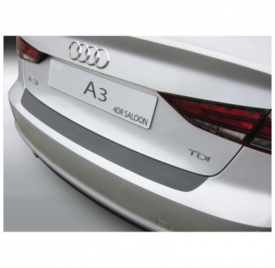 Protector Paragolpes Trasero Abs Audi A3 8v Sedan 8/2013- Negro