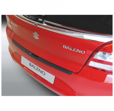 Protector Para El Paragolpes Trasero Abs  Suzuki Baleno 2016-  Color Negro