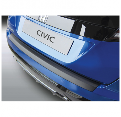 Protector De Paragolpes Trasero Abs Honda Civic Hb 5 Doors 2015-2017 Black