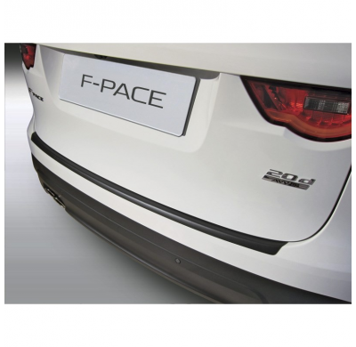 Protector Paragolpes Trasero Abs Jaguar F-Pace 3/2016- Negro