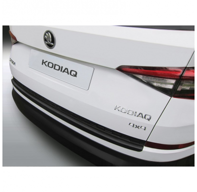 Protector Para El Paragolpes Trasero Abs  Skoda Kodiaq 2017-  Color Negro
