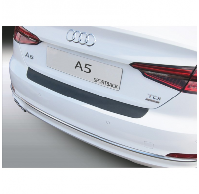 Protector Paragolpes Trasero Abs Audi A5 Coupe/Sportback 8/2016- & Cabrio 3/2013- Negro