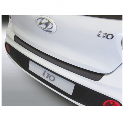 Protector Paragolpes Trasero Abs Hyundai I10 1/2017- Negro