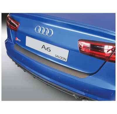 Protector Paragolpes Trasero Abs Audi A6 Sedan 6/2016- Negro