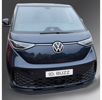 RGM Spoiler delantero apto para Volkswagen ID.Buzz & ID.Buzz Cargo 2022- - Negro (ABS)