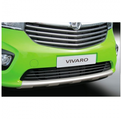 Rgm Spoiler Delantero "Skid-Plate" Opel Vivaro 2014- Plata (Abs)