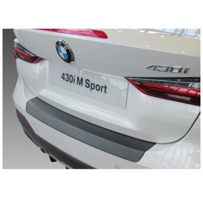 Protector De Parachoques Trasero Abs Adecuado Para Bmw G22 Serie 4 Coupé 'M' Sport Y M4 2020- Negro