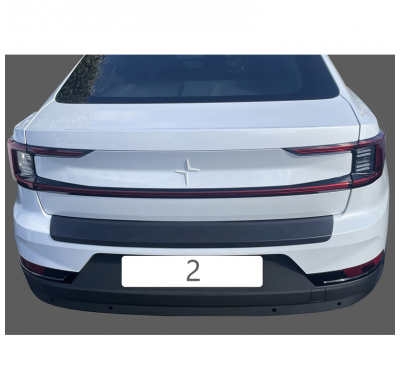 Protector De Parachoques Trasero Abs Adecuado Para Polestar 2 2019- Negro