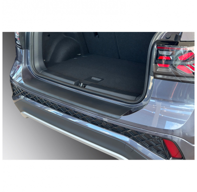Protector de parachoques trasero ABS para Volkswagen T-Cross Facelift 2024- Negro
