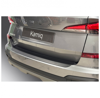 Protector de parachoques trasero ABS apto para Skoda Kamiq Facelift 07/2024 - Negro