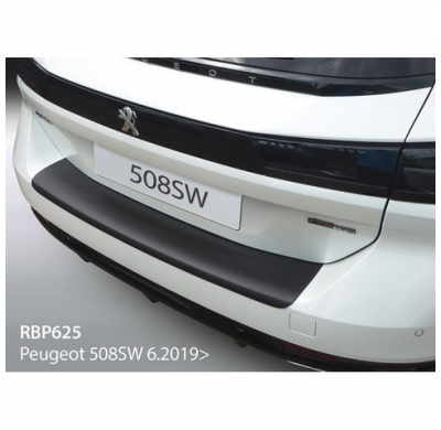 Abs Protector De Parachoques Trasero Peugeot 508 Sw Ii 2019- Negro