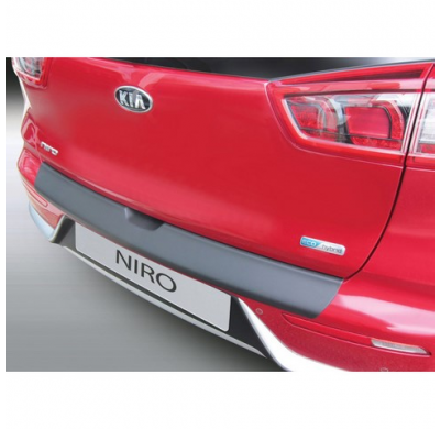 Abs Protector De Parachoques Trasero Kia Niro 9/2016- Negro