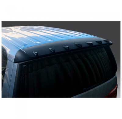 RGM Spoiler de techo apto para Volkswagen T7 Multivan 2022- (Bus/Cargo) (modelos con trampilla trasera) - Negro Brillo (ABS)