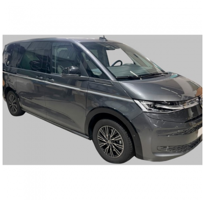 RGM Set Extensiones de paso de rueda apto para Volkswagen T7 Multivan 2021- Distancia entre ejes corta - Negro (con Park Assist)