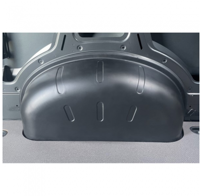 RGM Juego de cubrepasos de rueda interior apto para Volkswagen Crafter 2016- & MAN TGE 2017- Negro