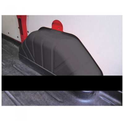 RGM Juego de cubiertas interiores para pasos de rueda aptos para Ford Transit Custom/ Tourneo Custom 2012- Negro