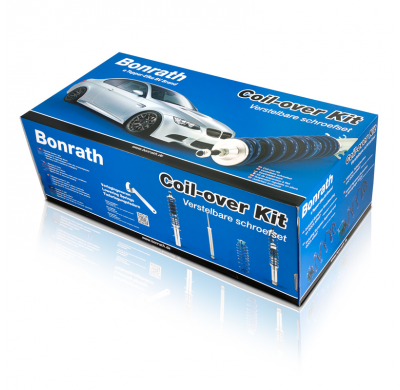 Bonrath Coil-Over Kit Regulable Audi A3 8p Sportback/Cabrio 1.4tfsi/1.6/1.8tfsi/2.0/2.0t/1.9tdi 2004-