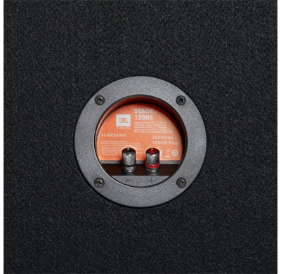 Subwoofer pasivo (boombox) JBL Stage 1200S de 12'' en estuche