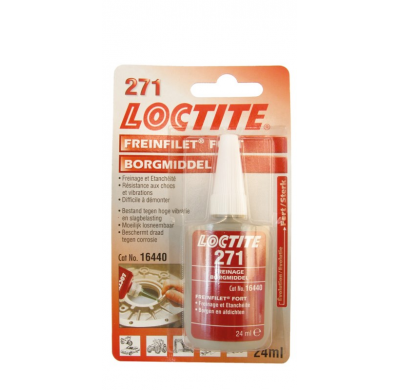 Loctite 229311 Borgmiddel Hoog (Rojo) 24ml
