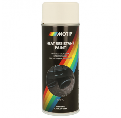 Laca Resistente Al Calor Motip - Blanco - 400ml
