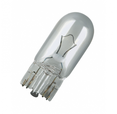 Osram Original Bombilla Halogena - T10 - 12v/5w - Juego De 2 Unidades