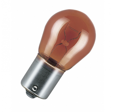 Osram Original Bombilla Halogena - Bau15s - 12v/21w - Juego De 2 Unidades - Orange