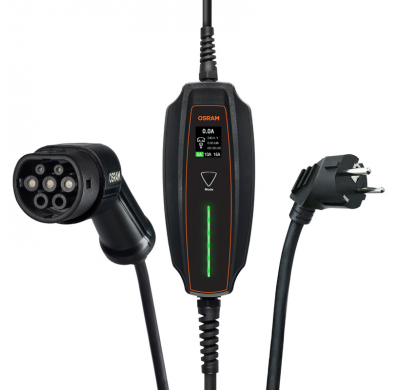 Osram BATTERYcharge 7PIN Portable Type2 16A (5m) - Cargador portátil EV OSRAM