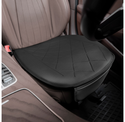 Cojín de asiento universal 'Bottom' Cuero negro - pieza única