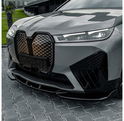 Kit de carrocería completo Oneway compatible con BMW iX M-Pack i20 2021- - Negro brillante Oneway