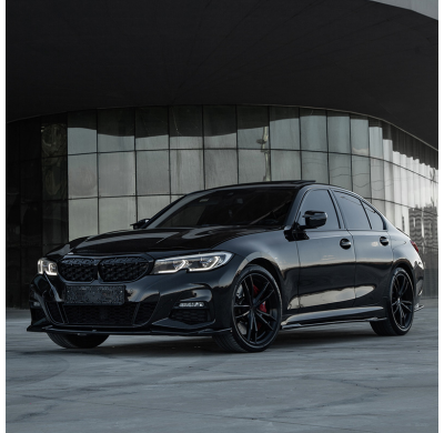 Kit de carrocería completo Oneway compatible con BMW Serie 3 G20 Sedán M-Pack y M340i 2018-2022 (con embellecedores de escape re