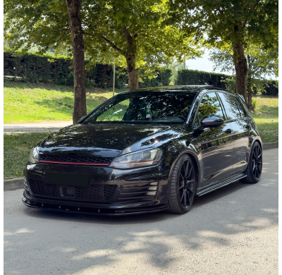 Kit de carrocería completo Oneway compatible con Volkswagen Golf VII HB GTi/GTD 2013-2016 - Negro brillante Oneway