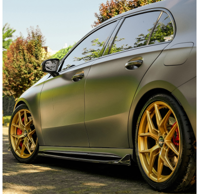 Kit de carrocería completo Oneway compatible con Mercedes Clase A (W177) A45 S Aero Pack 2019-2023 y FL 2023- - Negro brillante