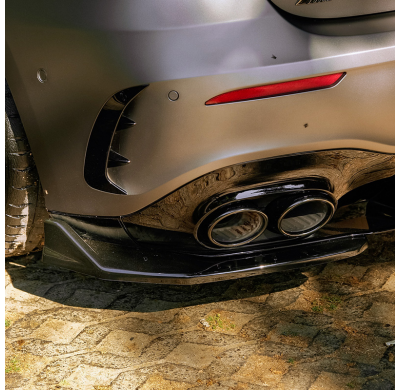 Kit de carrocería completo Oneway compatible con Mercedes Clase A (W177) A45 S Aero Pack 2019-2023 y FL 2023- - Negro brillante