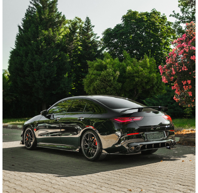 Kit de carrocería completo Oneway compatible con Mercedes CLA (C118/X118) Coupé/Shooting Brake CLA45 AMG S Aero Pack 2019-2023 -