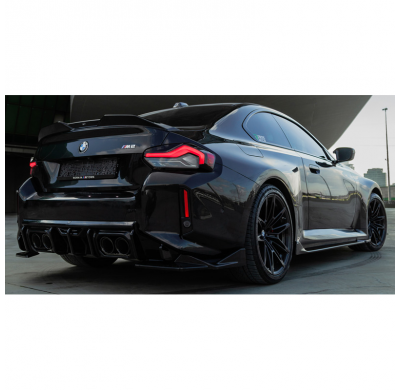 Alerón de maletero unidireccional para BMW M2 G87 Coupé 2023- - Negro brillante
