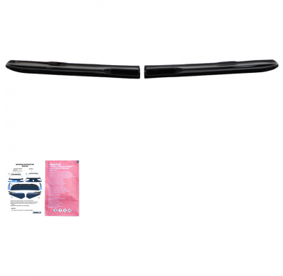 Alerón de techo unidireccional compatible con Ford Transit Custom (V710) 2023- y Volkswagen Transporter T7 2024- (con 2 puertas