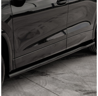 Faldones laterales Oneway Set compatibles con Volkswagen Tayron (R41) 2024- - Negro brillante Oneway