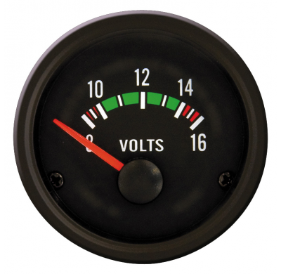 Voltimetro-Meter  8 > 16 Volt   52mm
