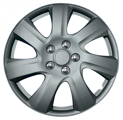 Juego De Tapacubos Carolina 16-Pulgadas Matt-Gunmetal Autostyle