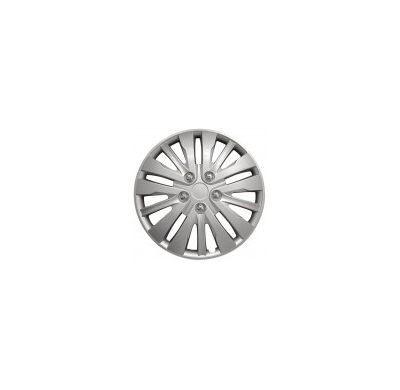 Juego De Tapacubos Washington 14-Pulgadas Silver Autostyle