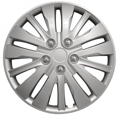 Juego De Tapacubos Washington 16-Pulgadas Silver Autostyle