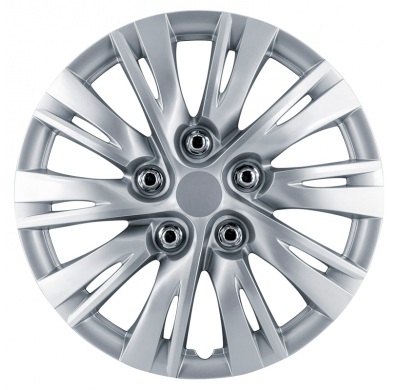 Juego De Tapacubos Ohio 16-Pulgadas Silver Autostyle