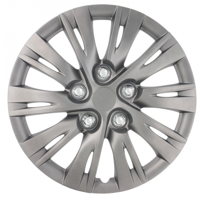 Juego De Tapacubos Ohio 16-Pulgadas Matt-Gunmetal Autostyle