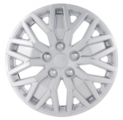 Juego De Tapacubos Hampshire 15-Pulgadas Silver Autostyle