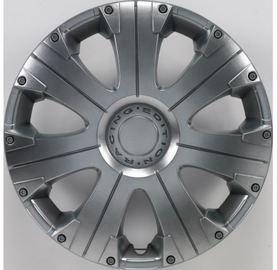 Juego De Tapacubos Racing 14-Pulgadas Silver Autostyle