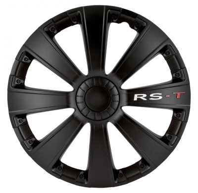 Juego De Tapacubos Rs-T 15-Pulgadas Negro Autostyle