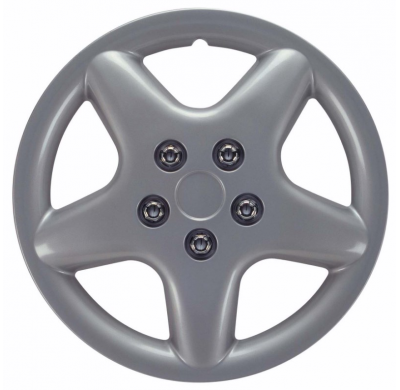 Juego De Tapacubos Idaho 13-Pulgadas Silver Autostyle