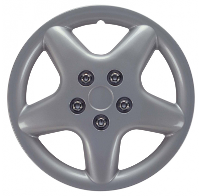 Juego De Tapacubos Idaho 14-Pulgadas Silver Autostyle