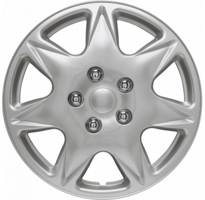 Juego De Tapacubos California 16-Pulgadas Silver Autostyle